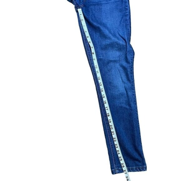 Reformation High Rise Skinny Cropped Jeans Geneva Wash Women Size 27 - Picture 4 of 10